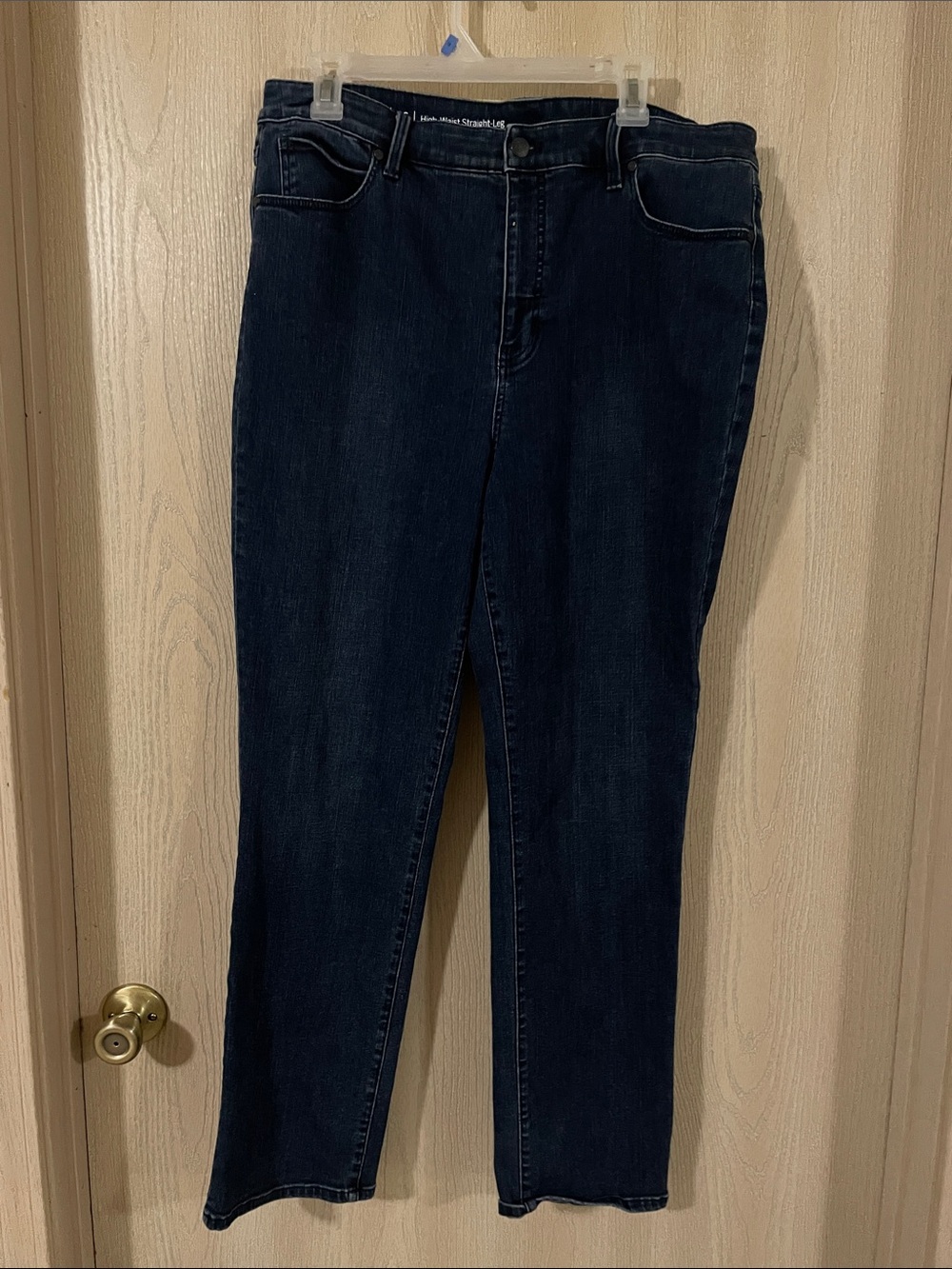 Talbots Dark Indigo Straight-Leg Jeans